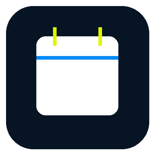 Private rental calendar icon